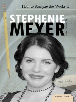 cover image of How to Analyze the Works of Stephenie Meyer
